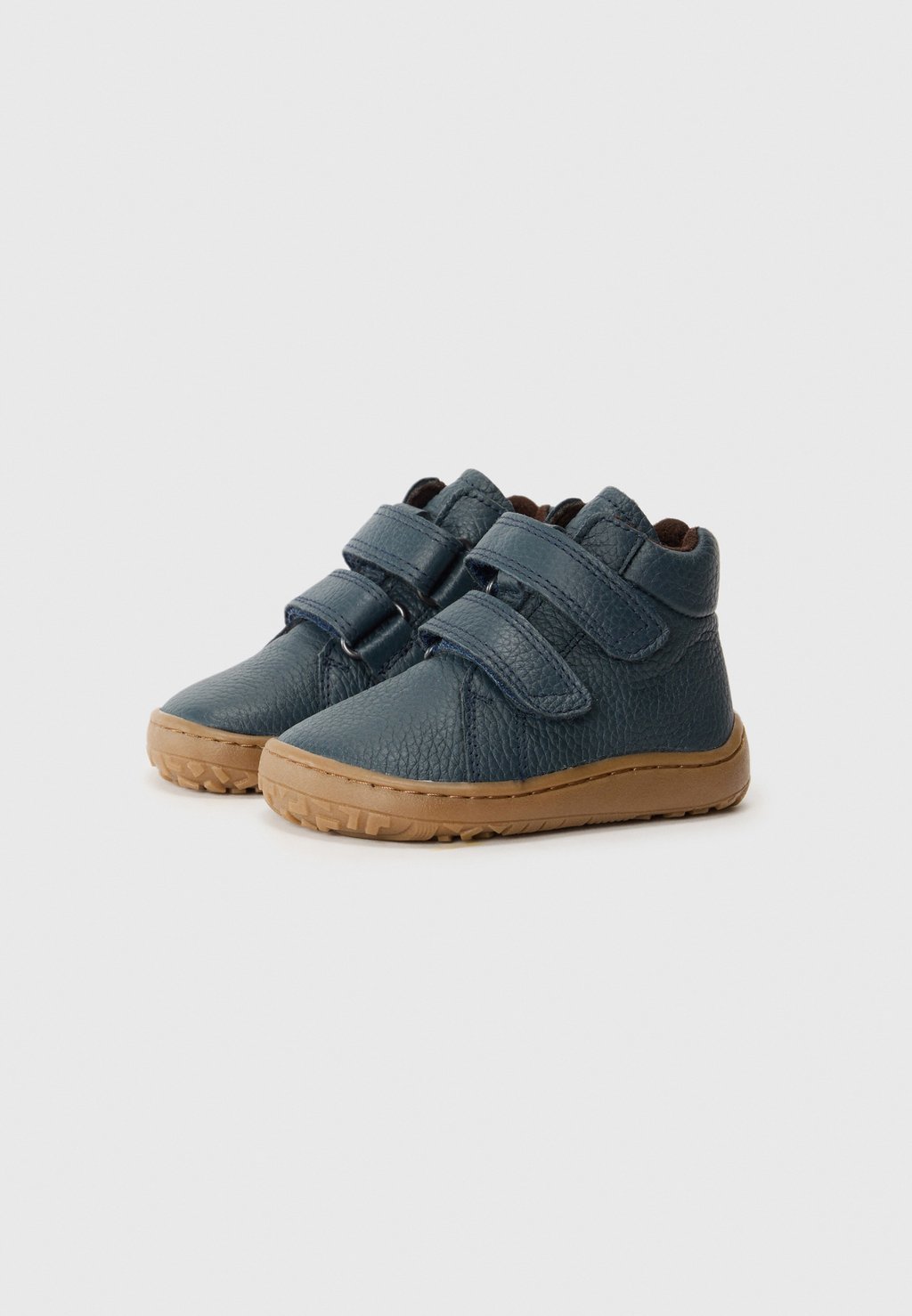 Autumn barefoot ankle boots - dark blue