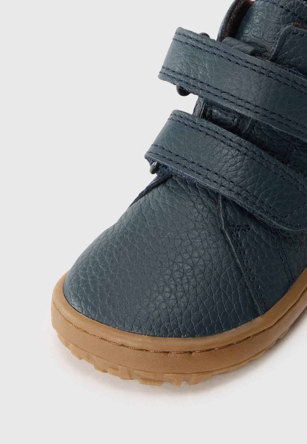Autumn barefoot ankle boots - dark blue