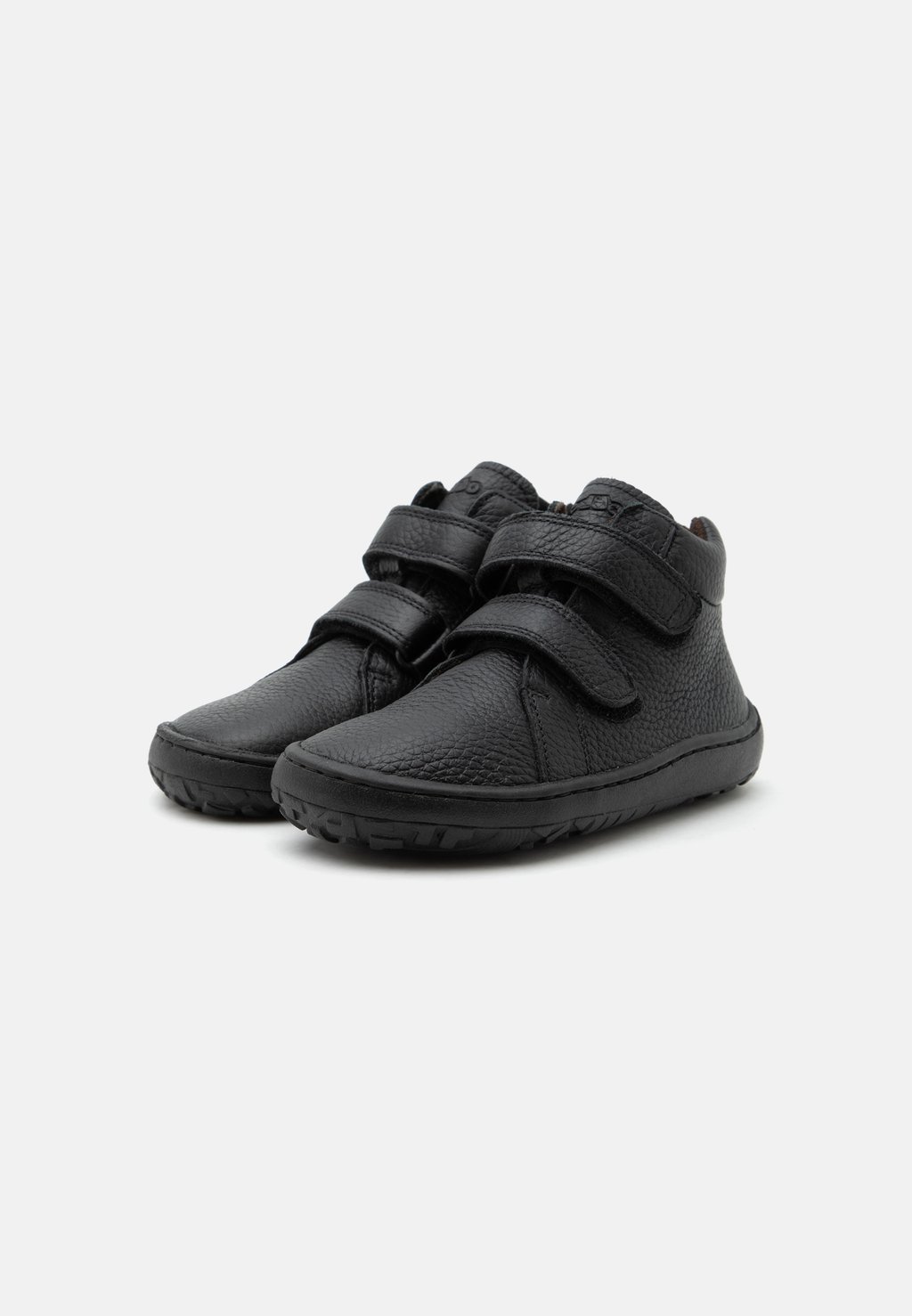 Unisex autumn barefoot high-top trainers - black
