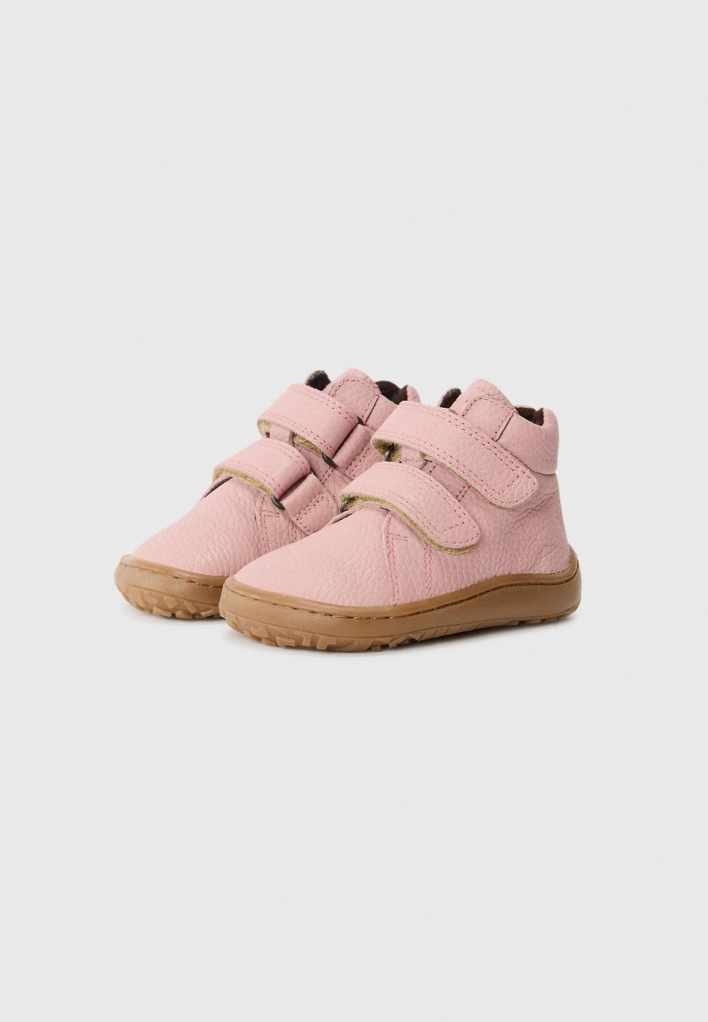 Autumn barefoot ankle boots - pink