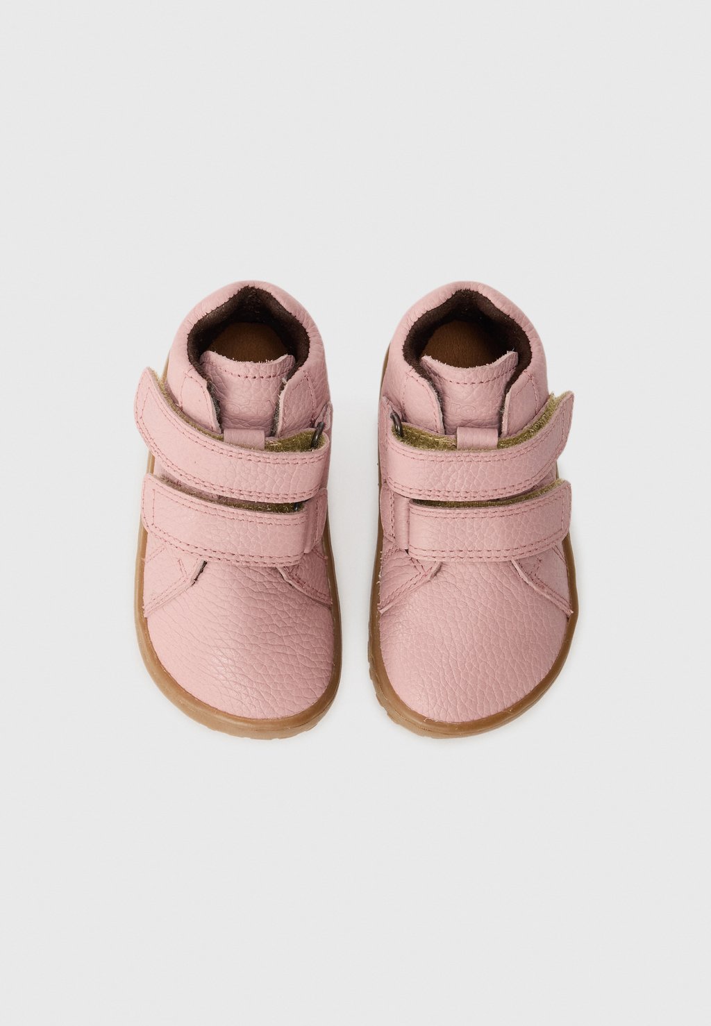 Autumn barefoot ankle boots - pink
