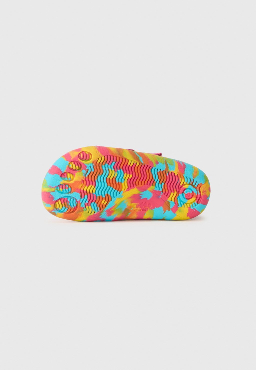 Waterproof autumn barefoot high-top trainers - fuxia
