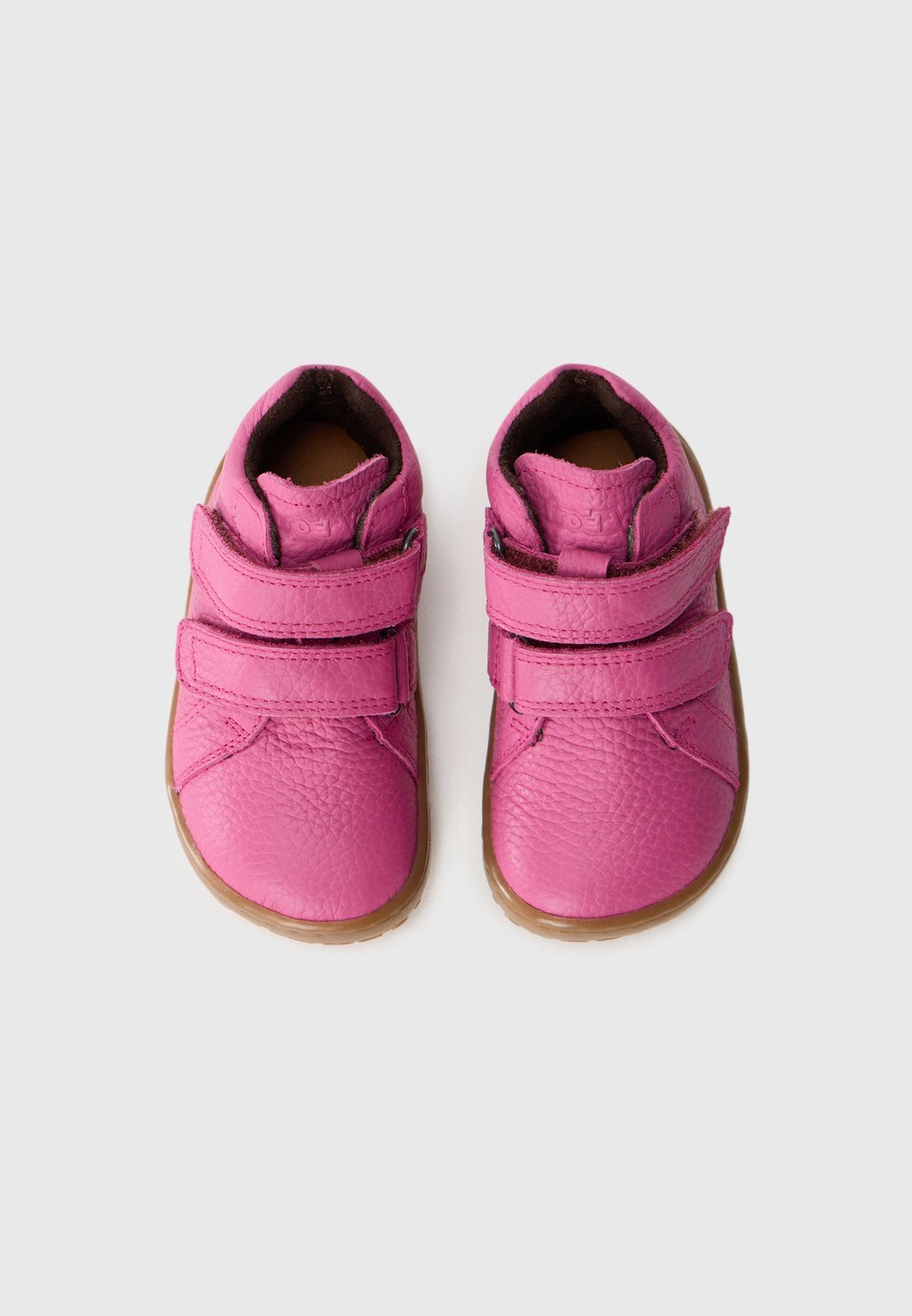 Autumn barefoot ankle boots - fuxia