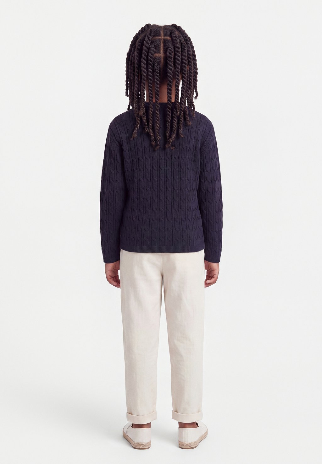 Kids' crew-neck jumper - night sky