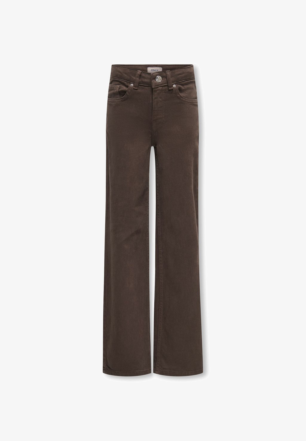 Girls' wide-leg baggy jeans - bracken