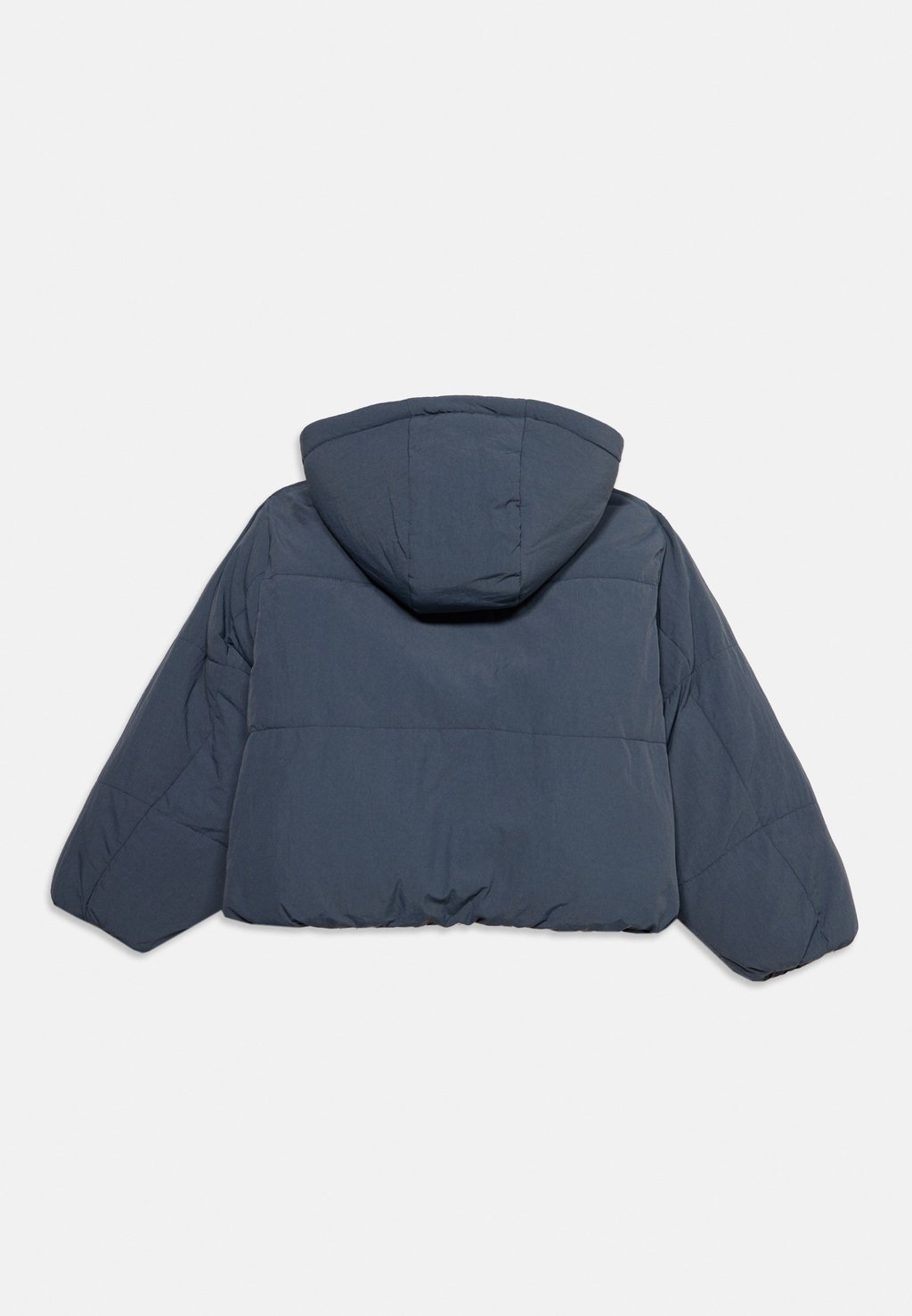 Girls' padded winter jacket - ombre blue