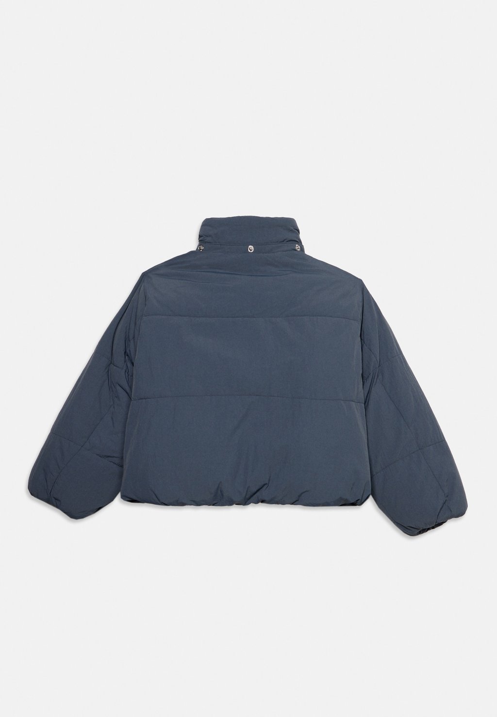 Girls' padded winter jacket - ombre blue