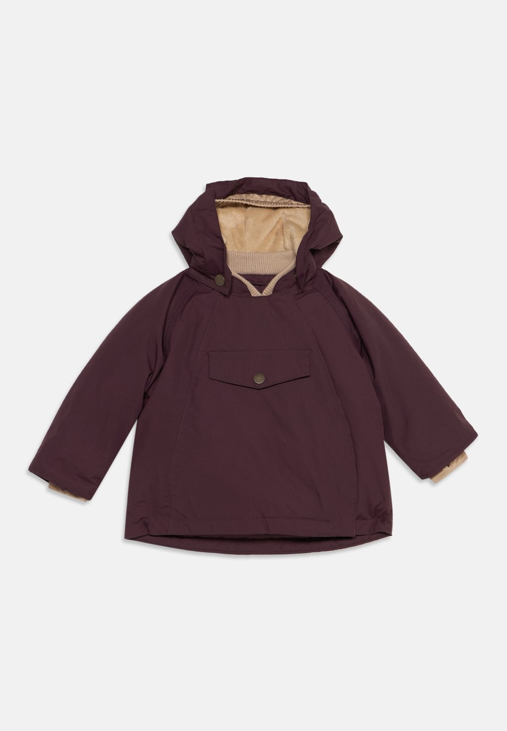 Winter jacket - fudge aubergine