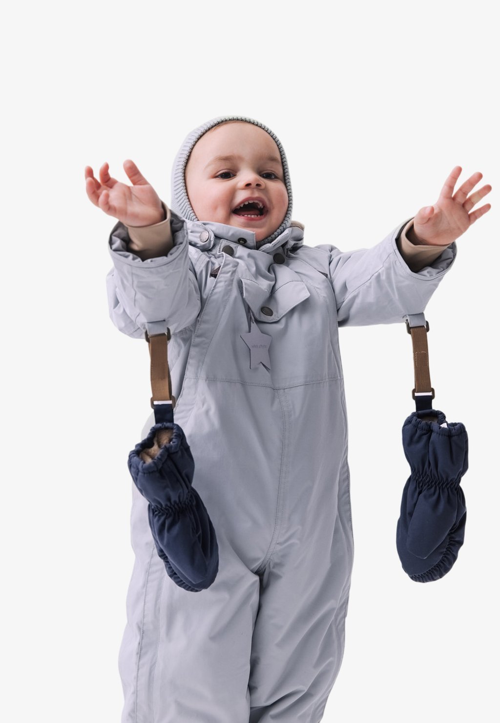 Unisex mittens - outer space