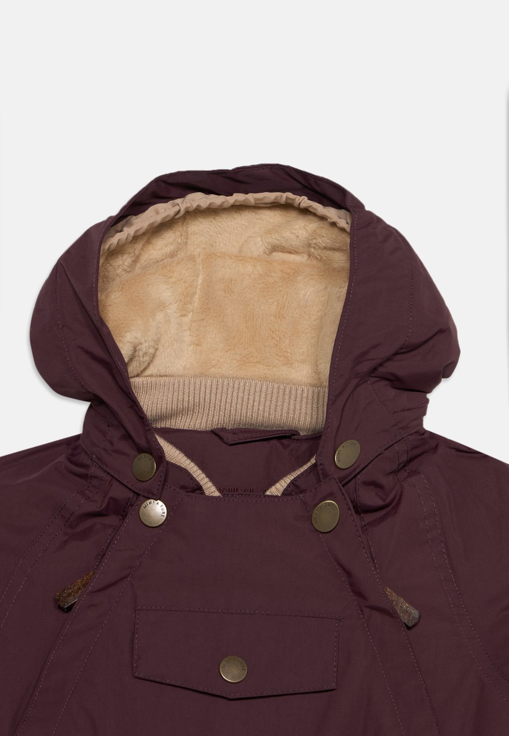 Snowsuit - fudge aubergine