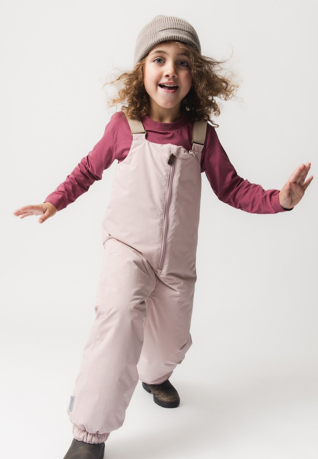 Snow trousers - adobe rose