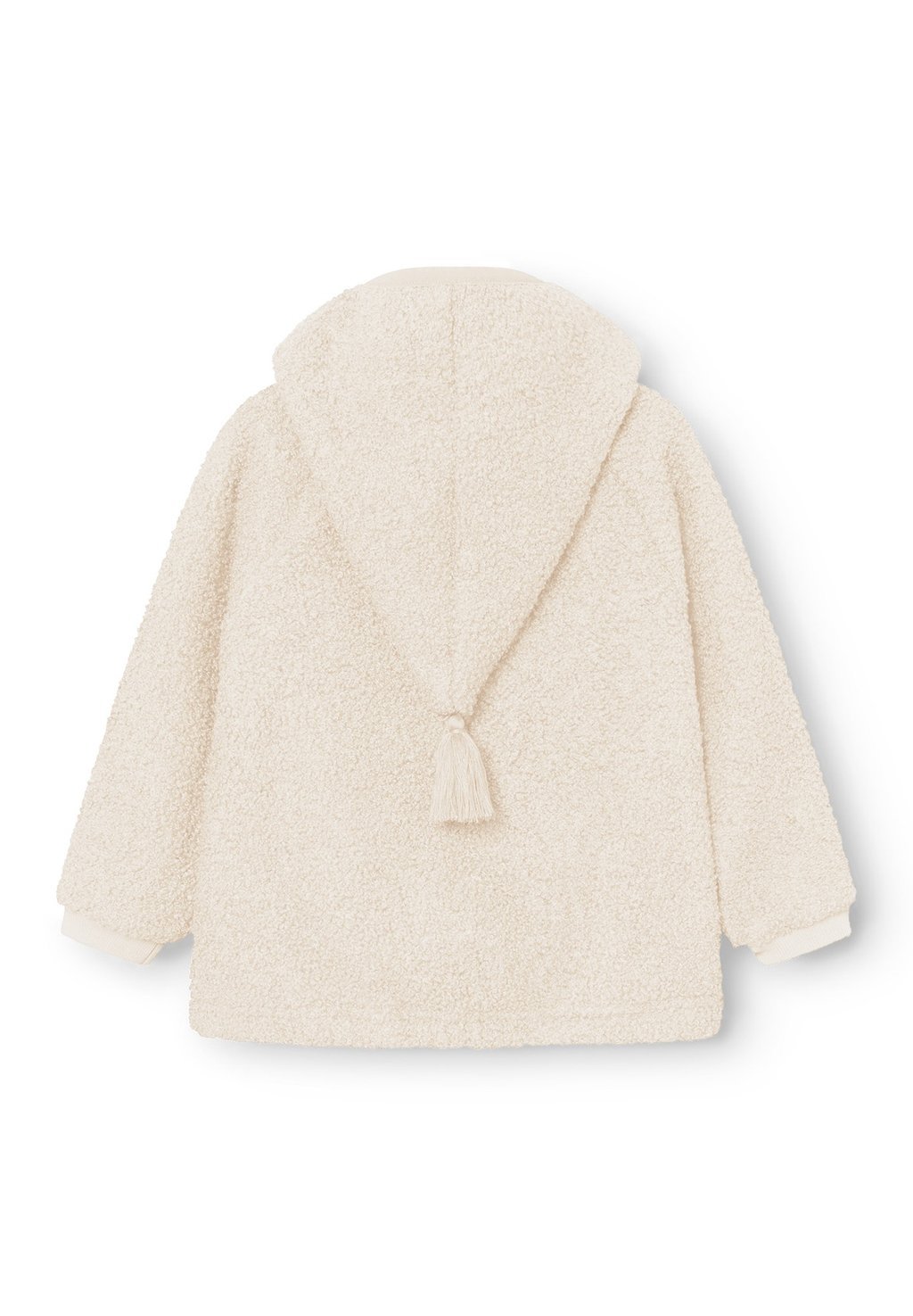 Unisex fleece jacket - angora cream