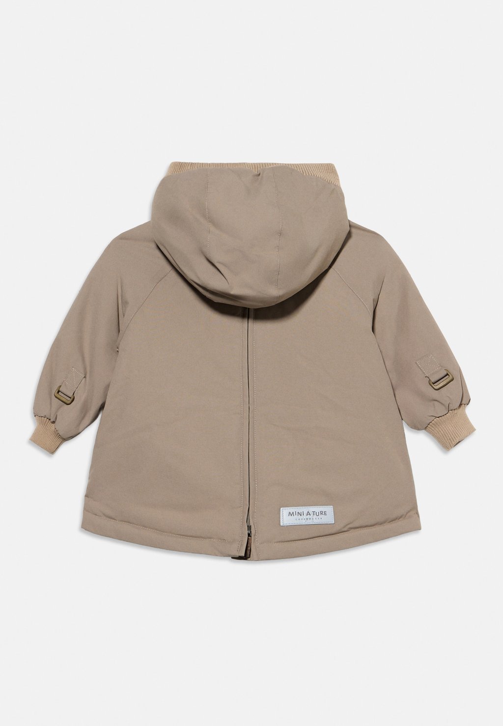 Unisex winter anorak - grey brown