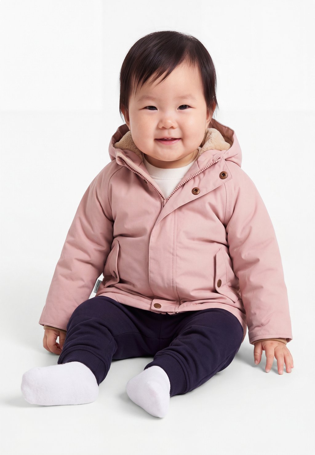 Winter jacket - adobe rose