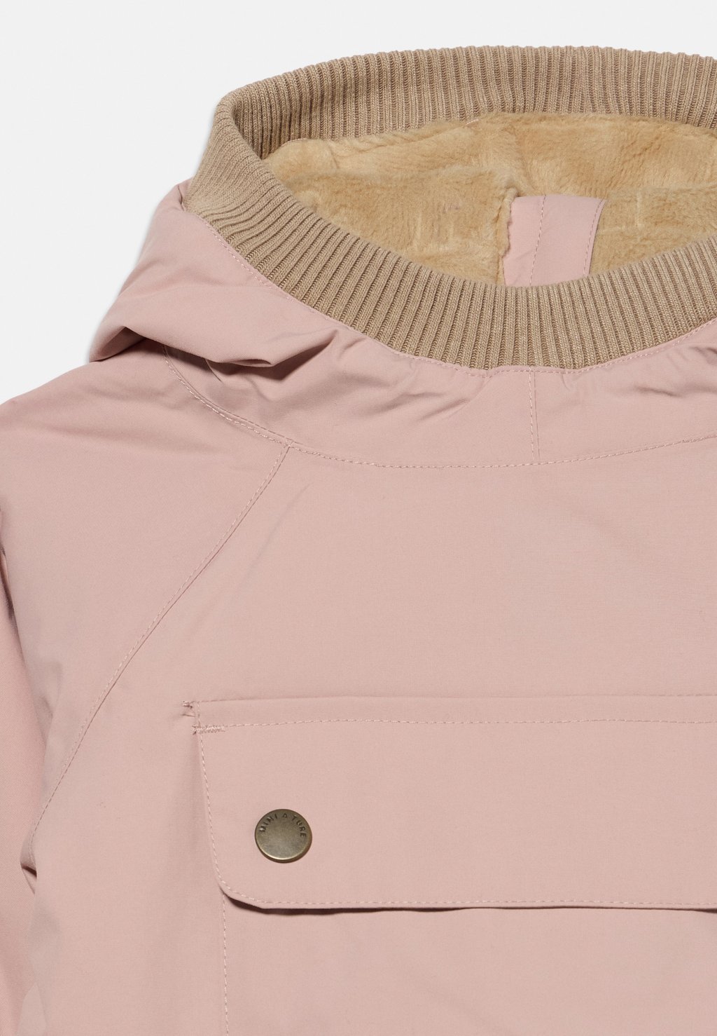 Unisex winter anorak - adobe rose