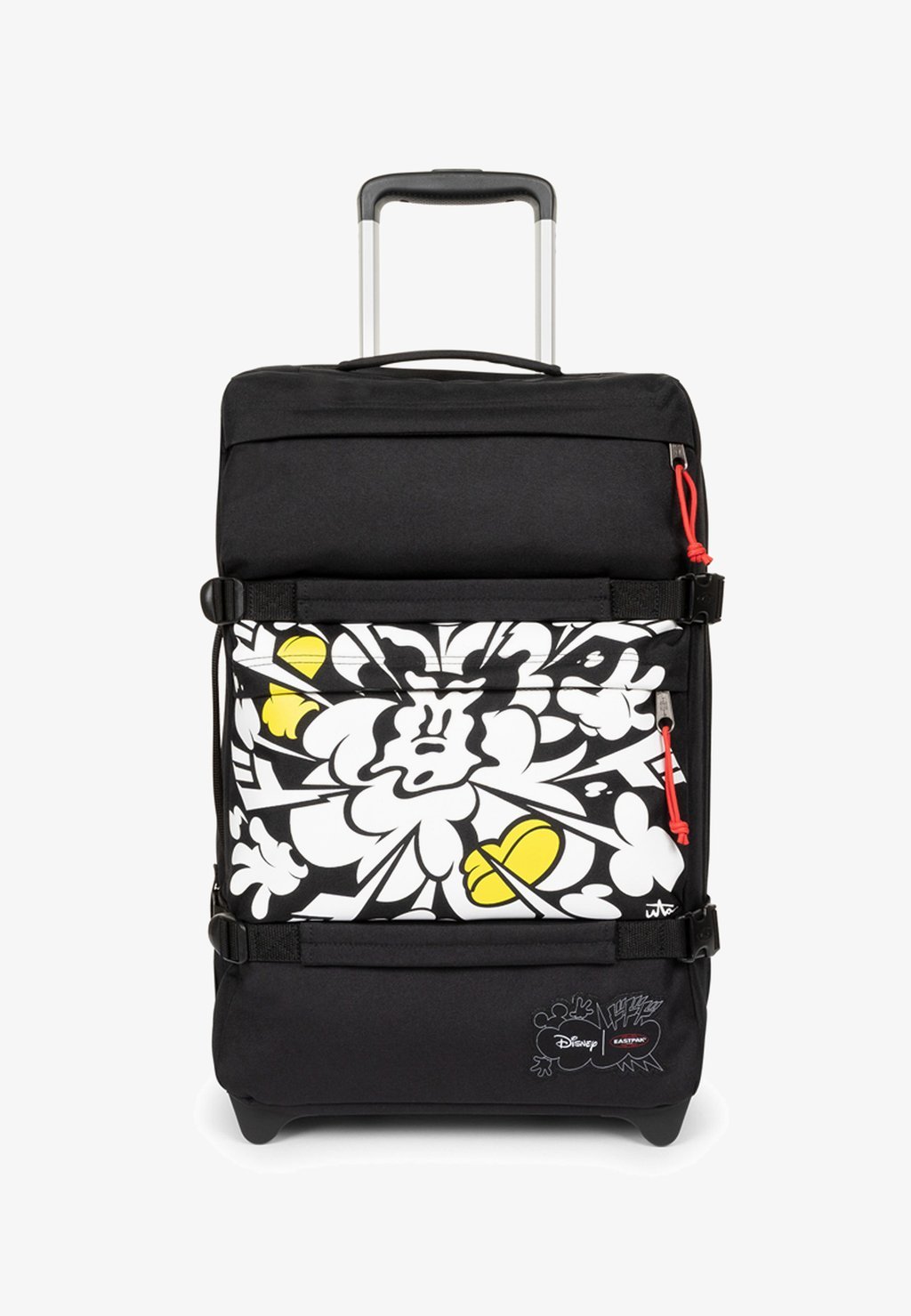 Unisex 55 cm 2-wheel cabin trolley bag - patterned print