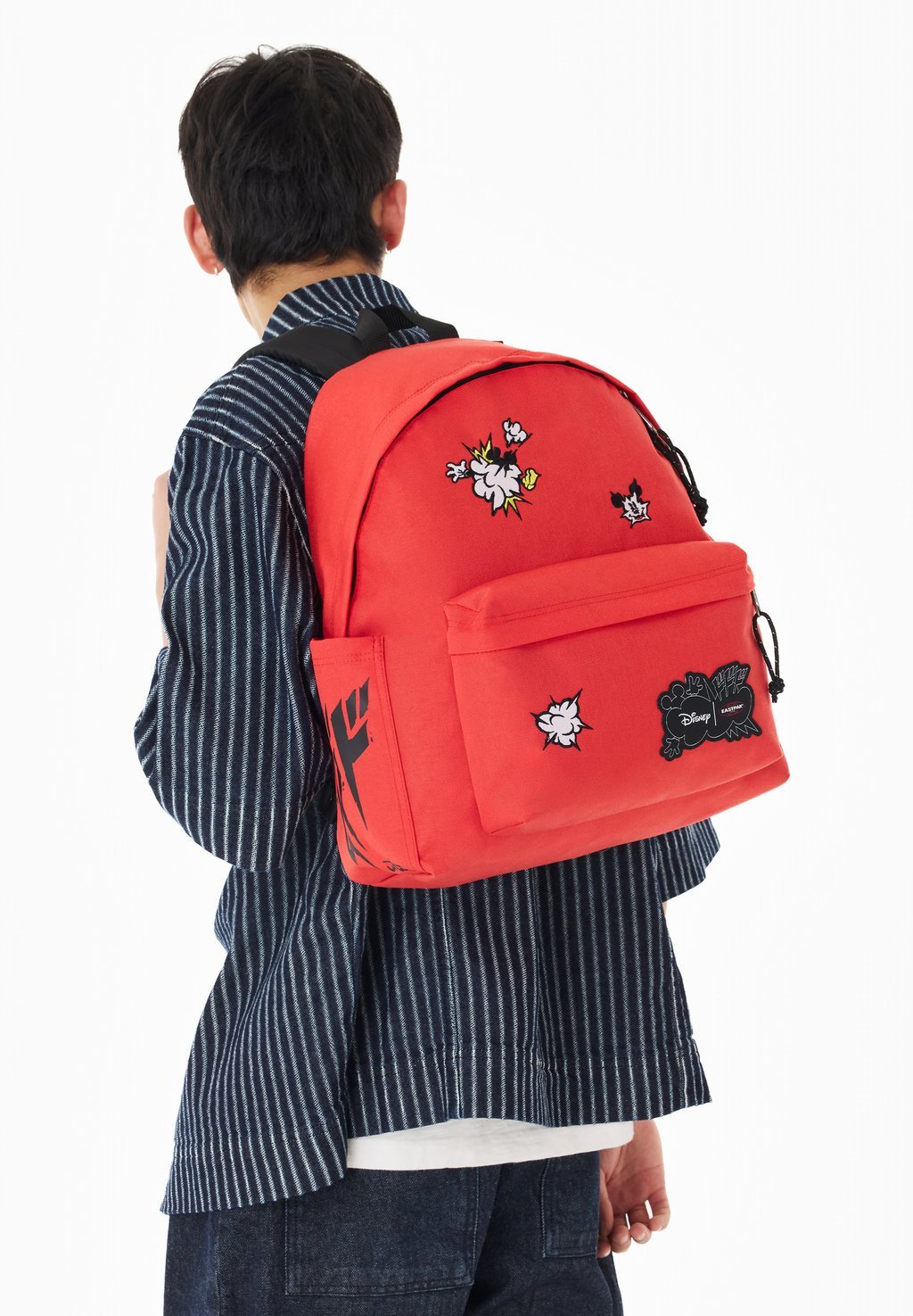 Unisex backpack - patterned patch