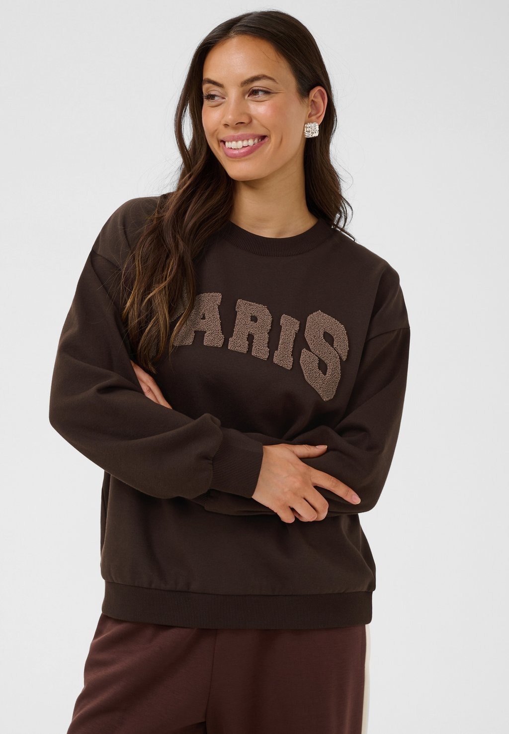 Teddy sweatshirt - java brown teddy