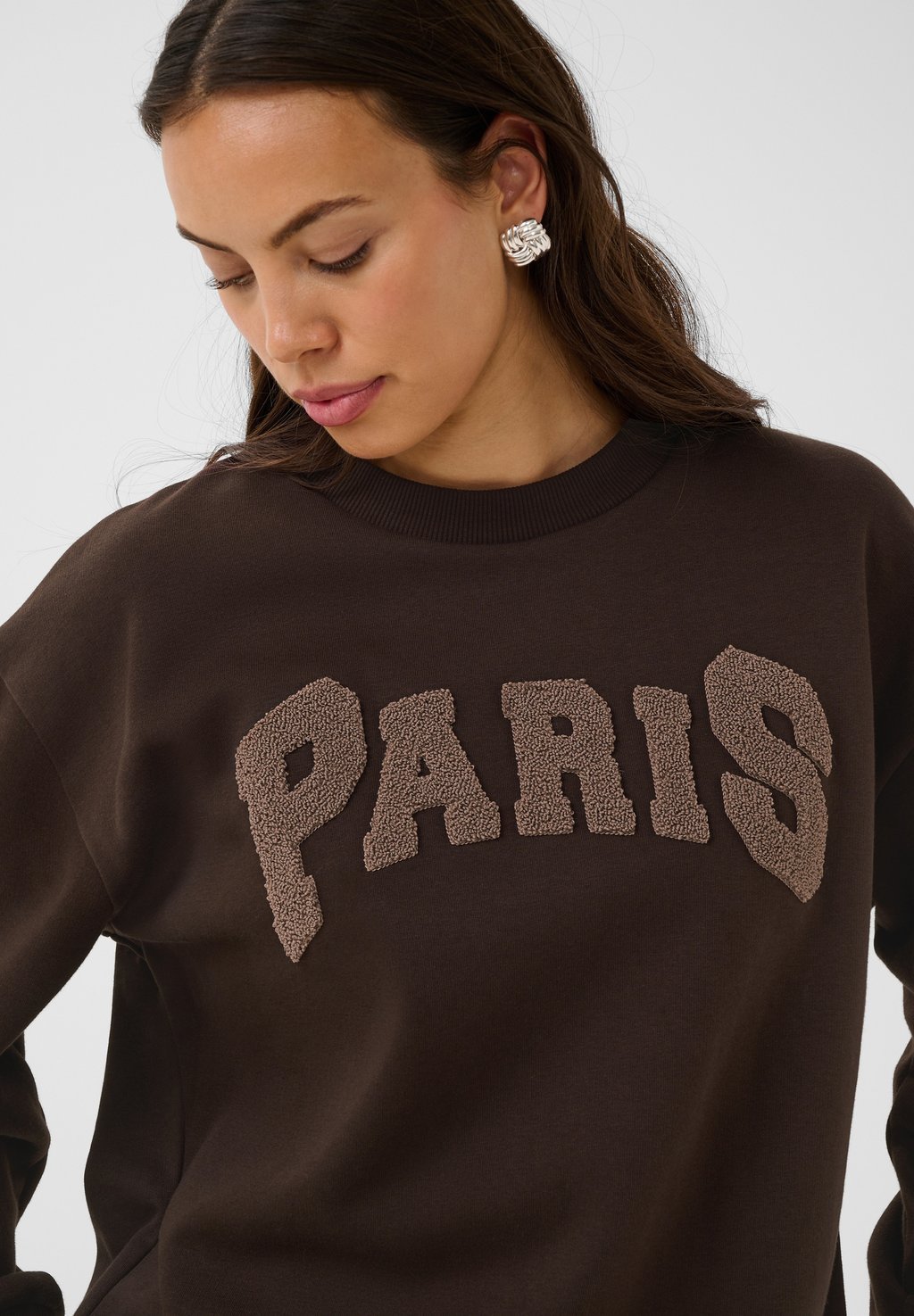Teddy sweatshirt - java brown teddy