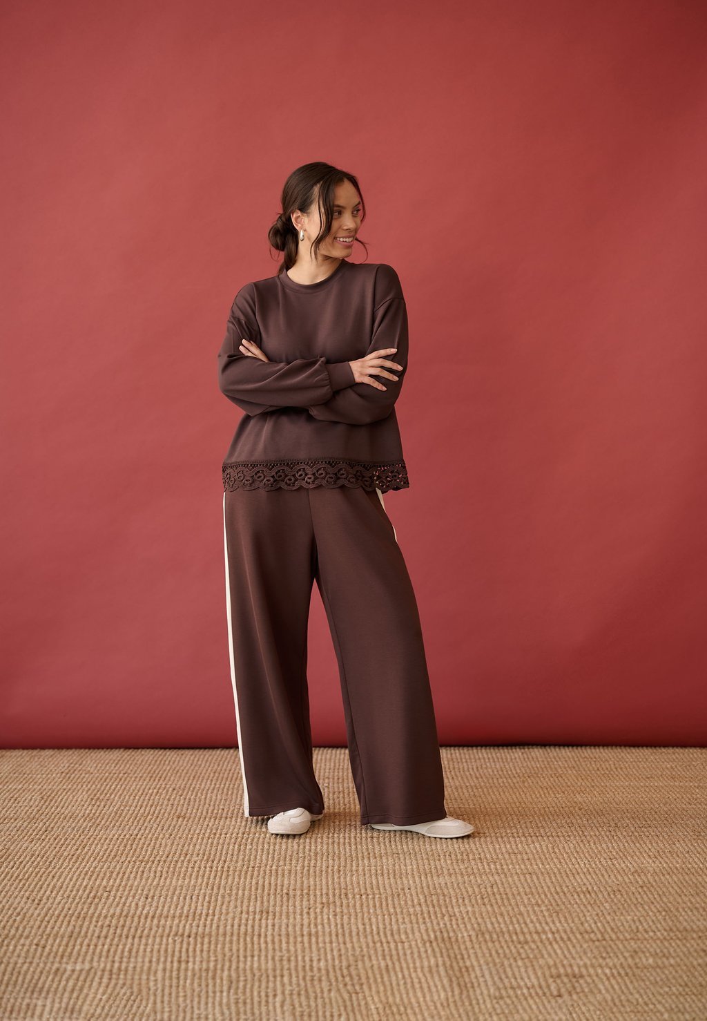 Sweatshirt - coffee bean