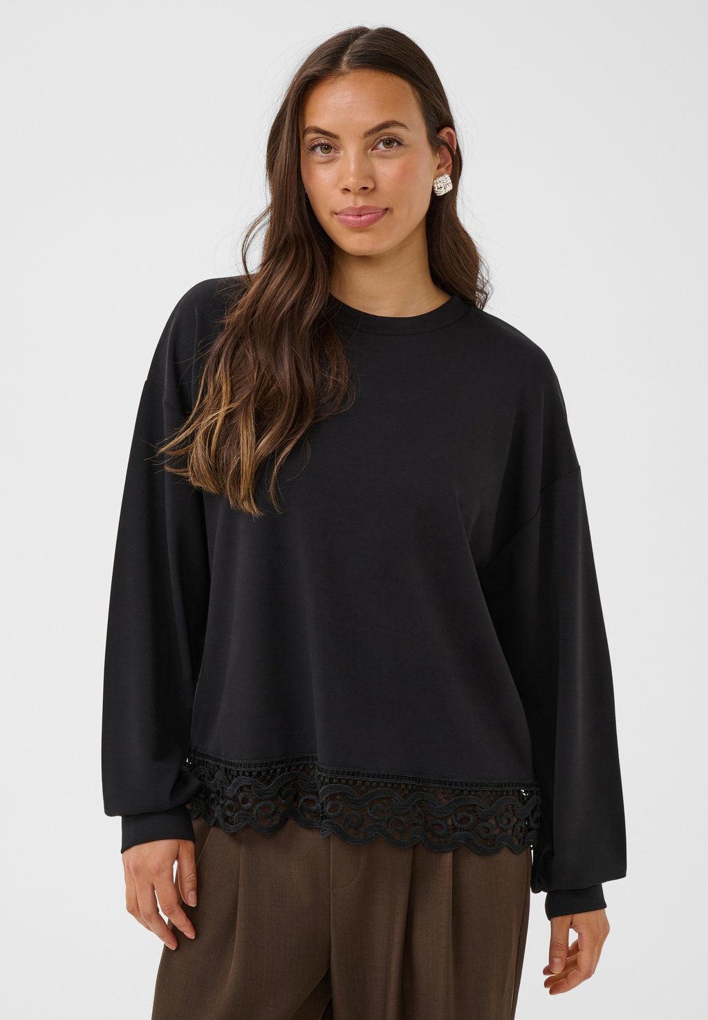 Sweatshirt - black deep