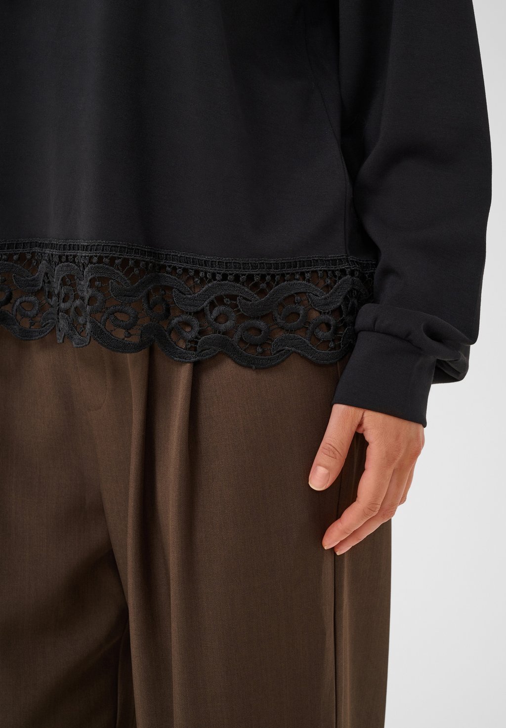 Sweatshirt - black deep