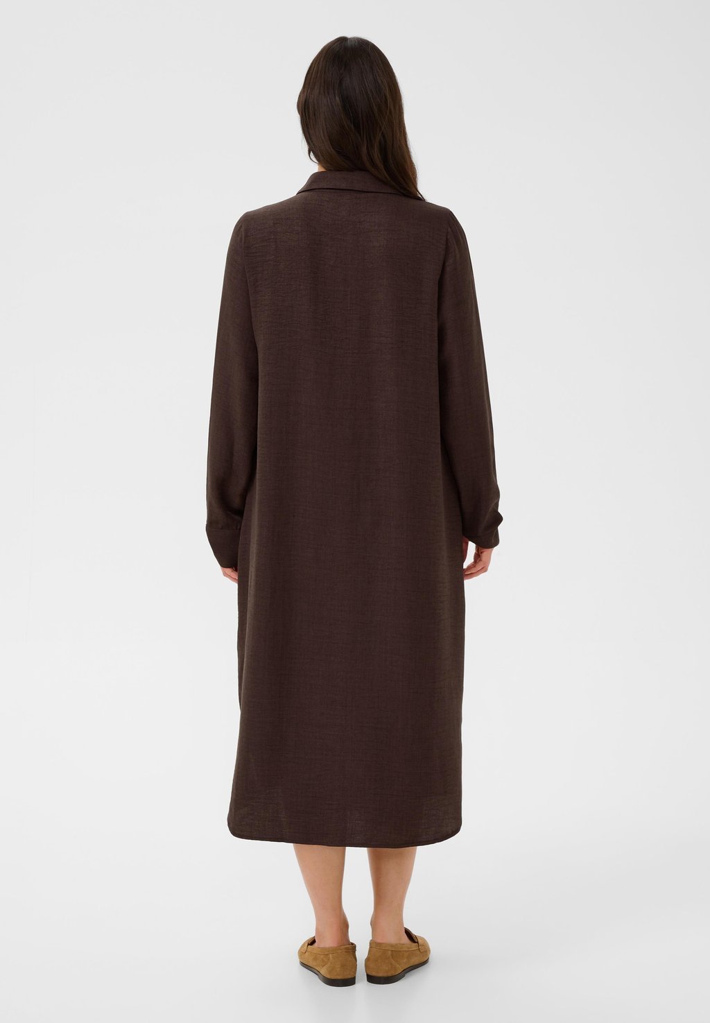 Shirt blouse - black coffee melange