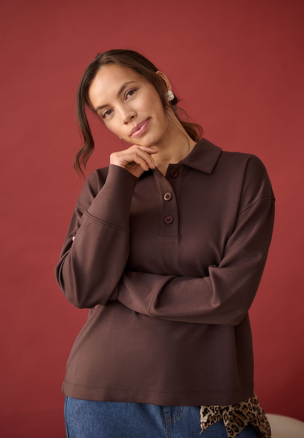 Polo shirt - coffee bean