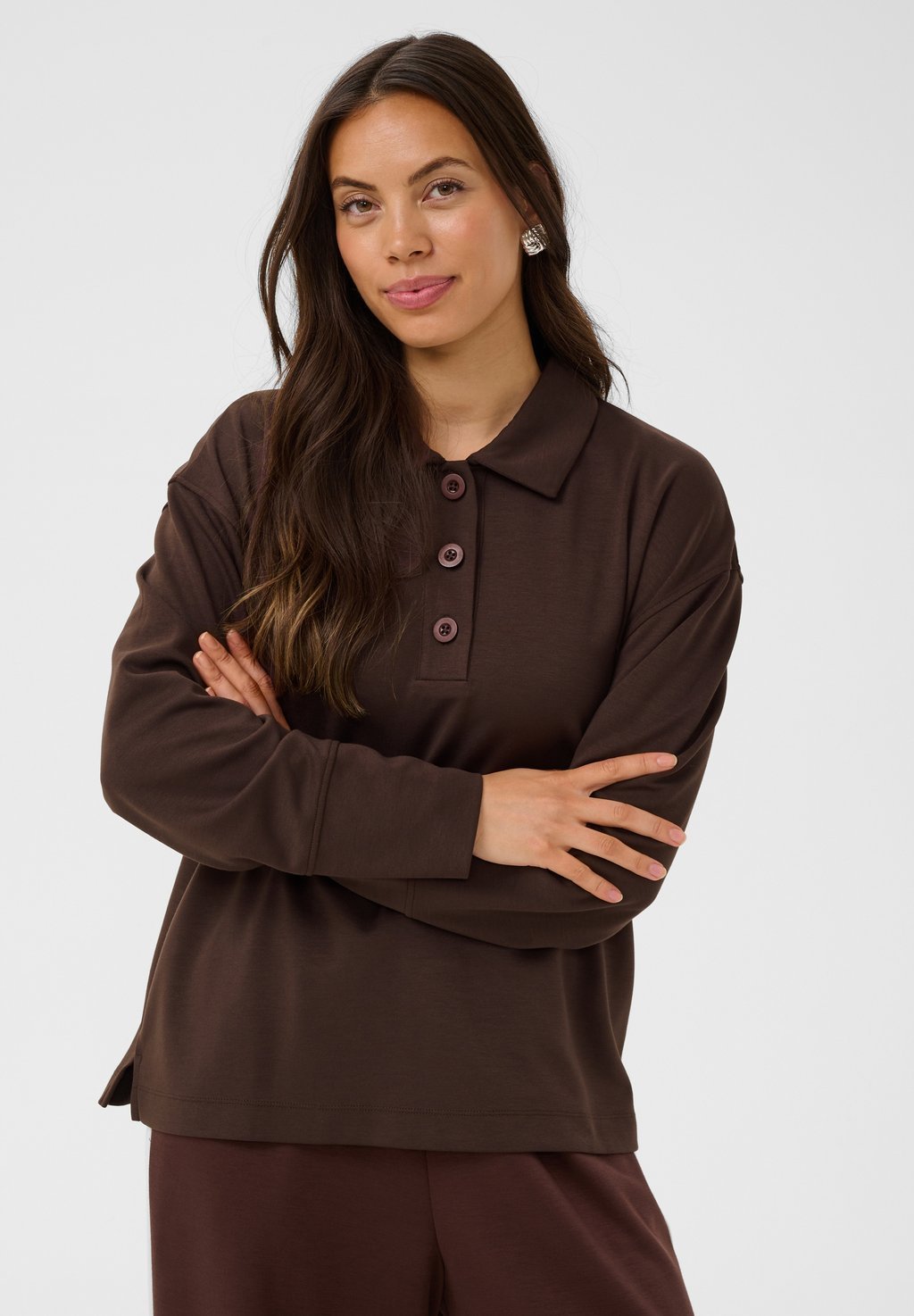 Polo shirt - coffee bean