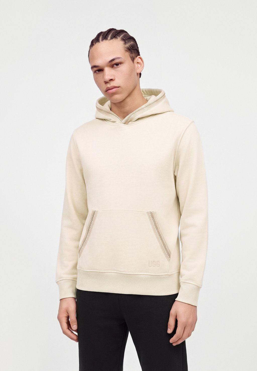 Hoodie - caribou heather