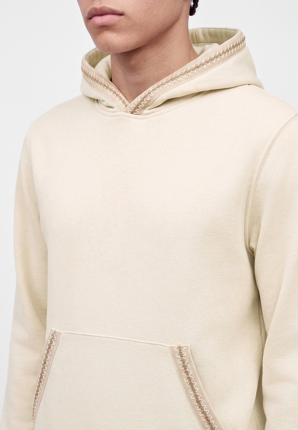 Hoodie - caribou heather
