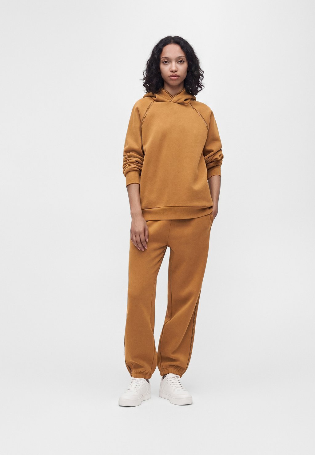 Hoodie - chestnut