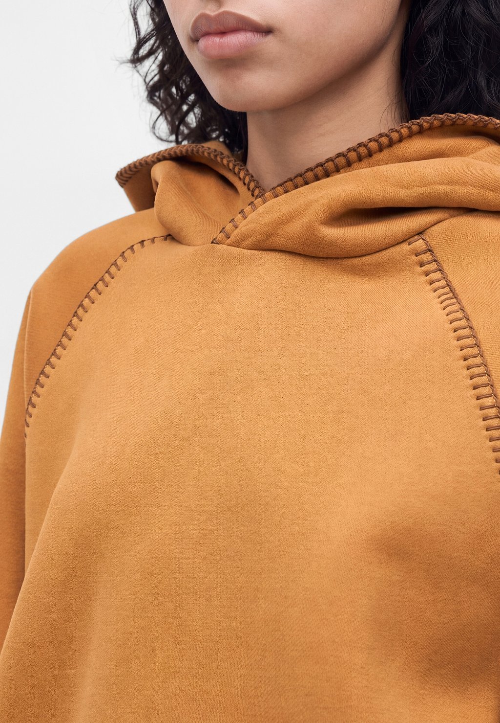Hoodie - chestnut