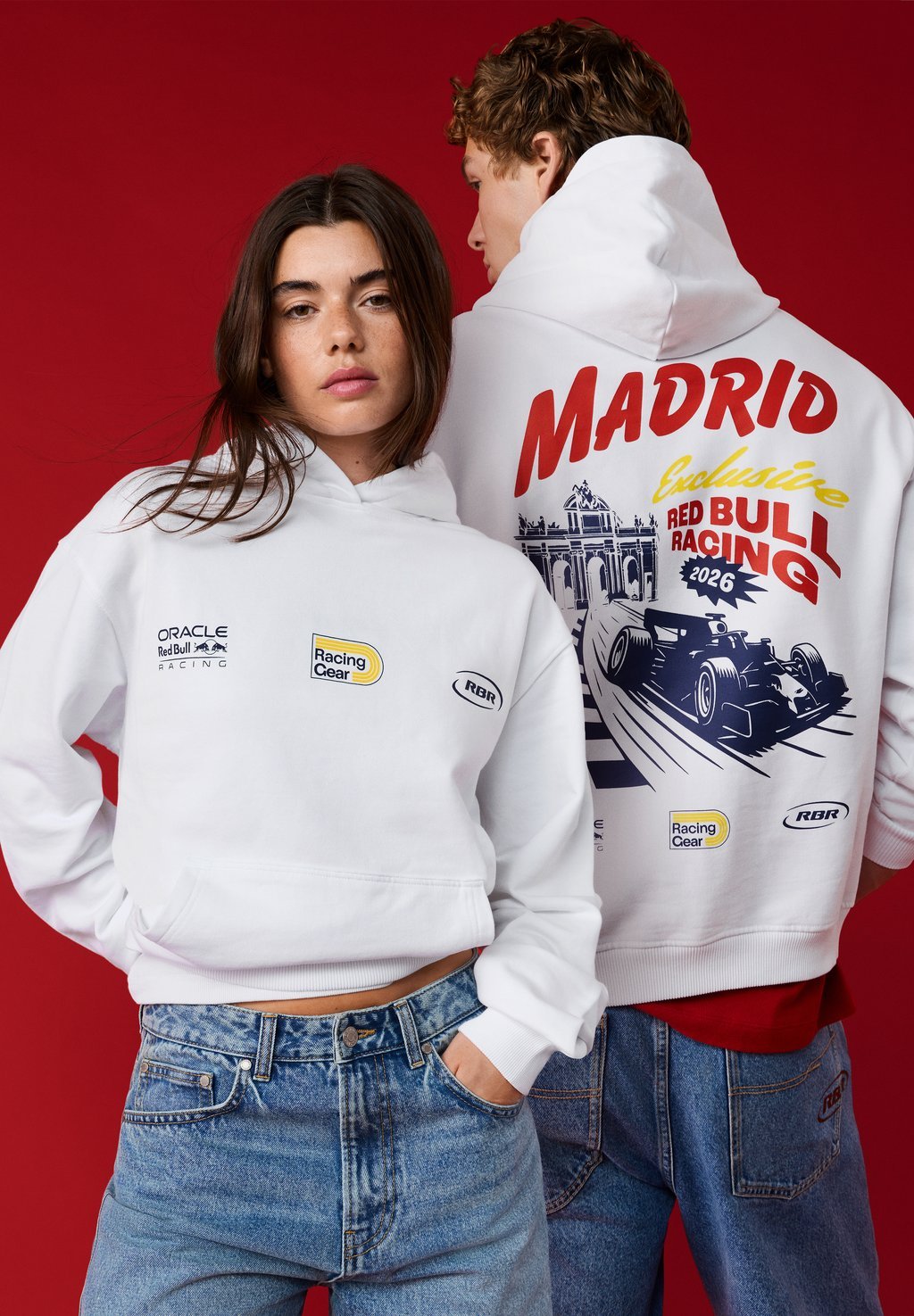 Unisex hoodie - white