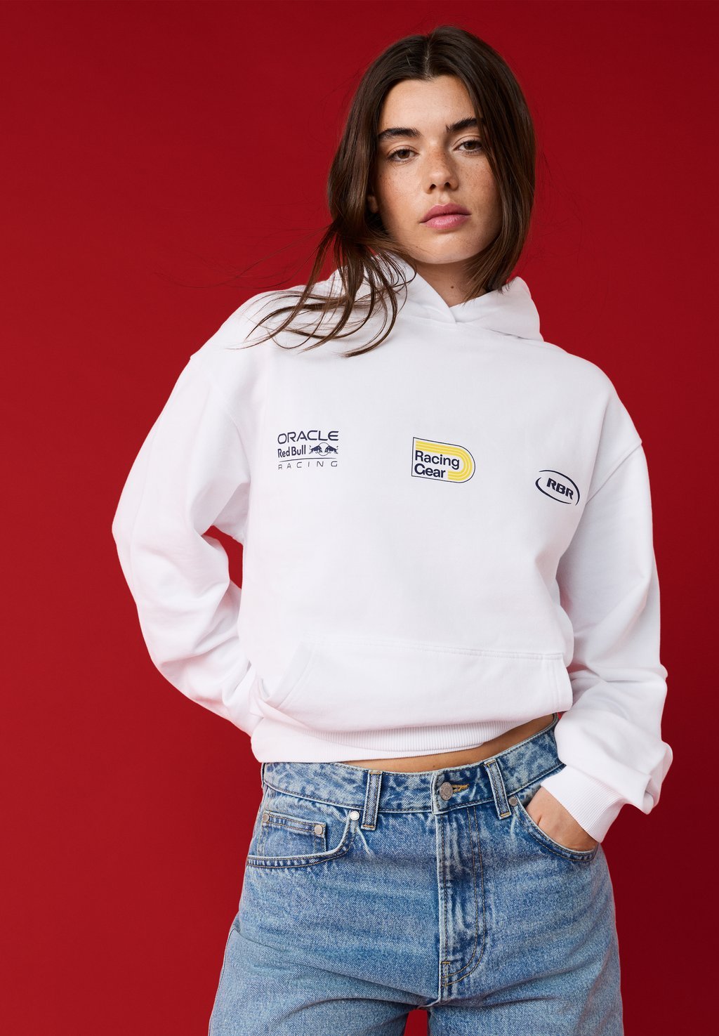 Unisex hoodie - white