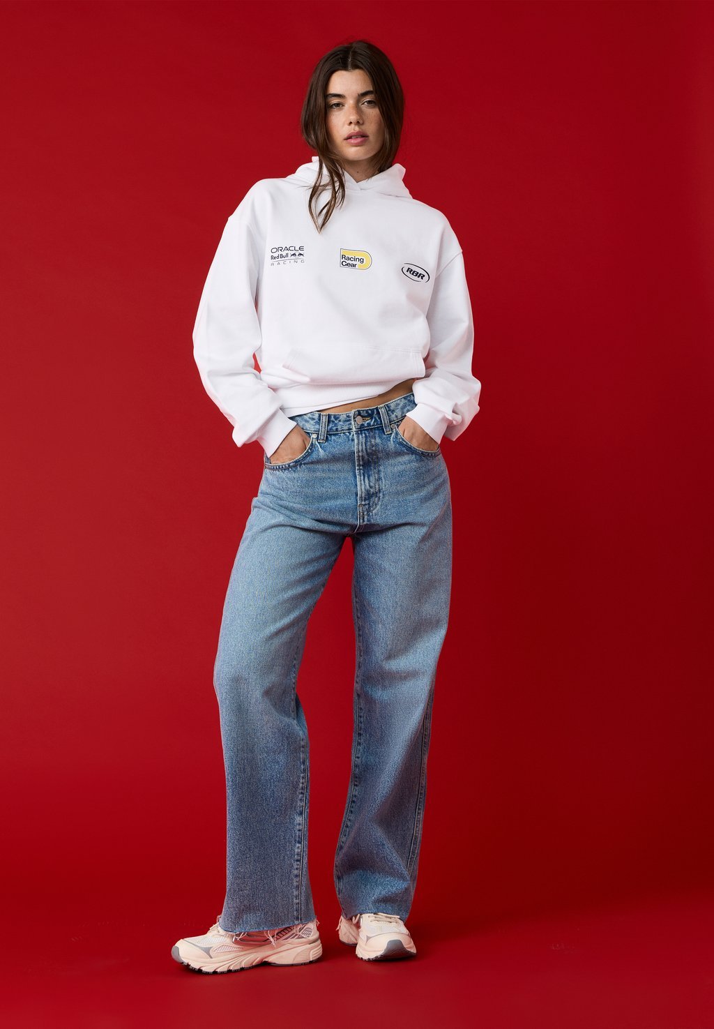 Unisex hoodie - white