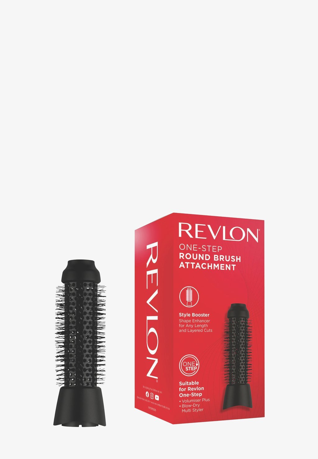 Styler attachment - round brush
